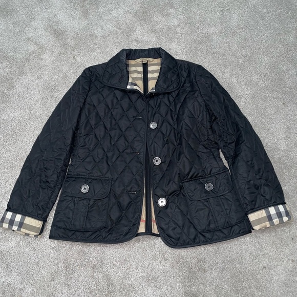 Burberry Jackets & Blazers - Burberry Brit Quilted Jacket Size Medium